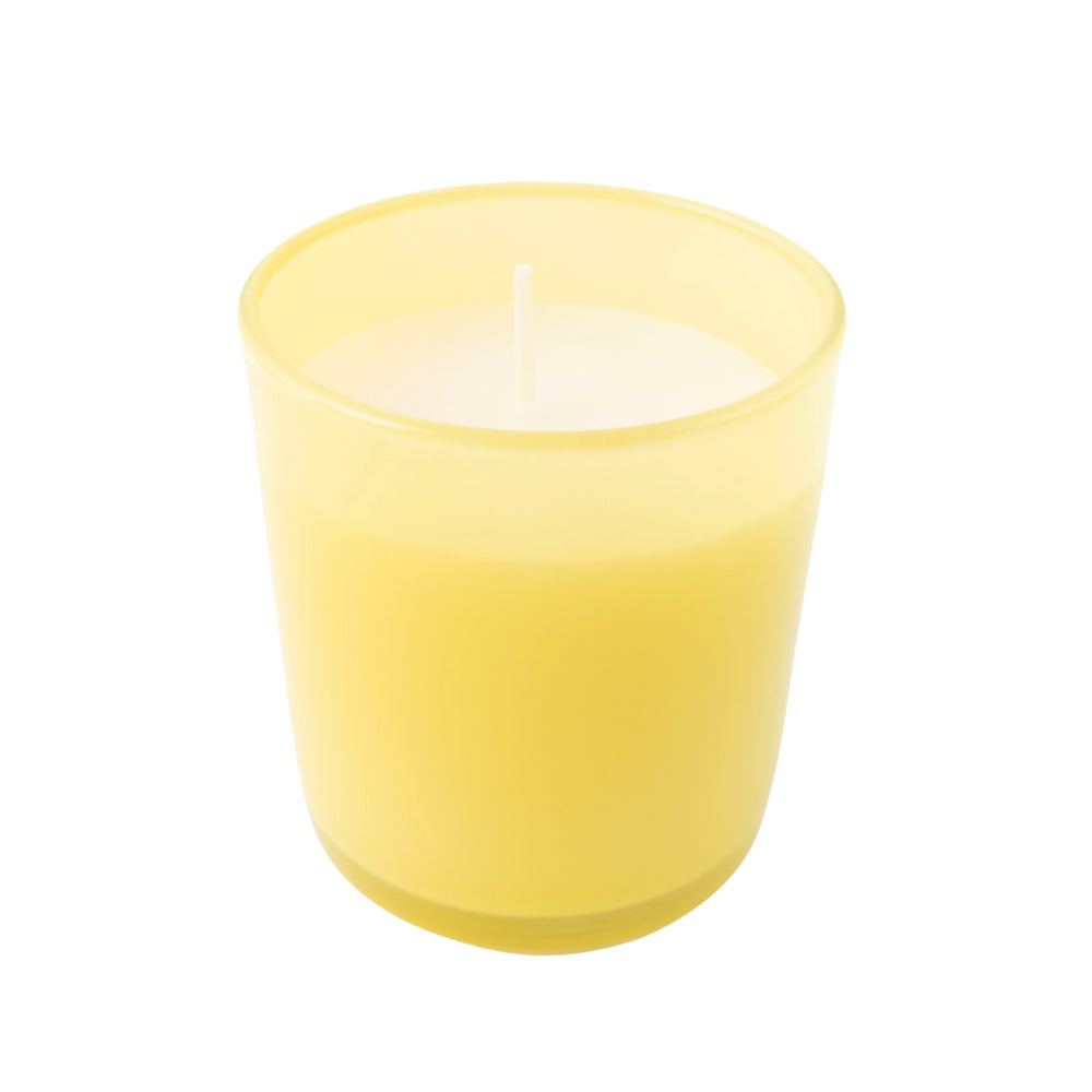 Vivid Collection Glass Candle 200g - YELLOW